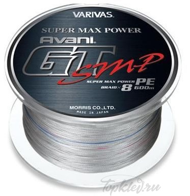 Шнур плетёный Varivas PE Avani GT SMP 600m #6 90lb 40.8 Шнур плетёный Varivas PE Avani GT SMP 600m #6 90lb 40.8