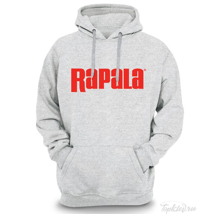 Толстовка Rapala Sweatshirt (Grey/Red) #M