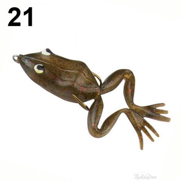 Лягушка Snag Proof Cast Frog 1/4 oz #6201 Brown