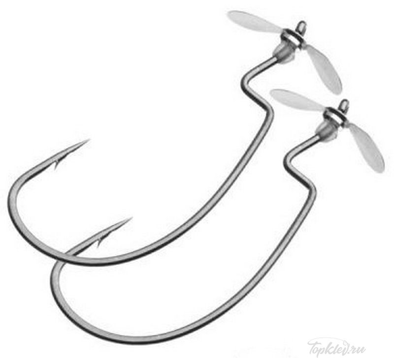 Крючок Decoy офсетный Worm 106 3/0