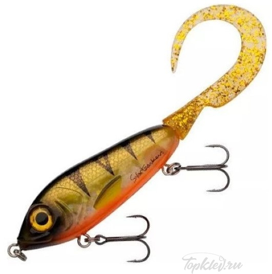 Джеркбейт Abu Garcia "Svartzonker McMy Tail" 200 Yellowfin Perch Джеркбейт Abu Garcia "Svartzonker McMy Tail" 200 Yellowfin Perch