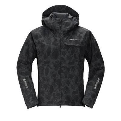 Куртка утеплённая Shimano RB-01JS Gore-Tex (р.р EU-XL/ JP-3L) цвет Чёрный камуфляж