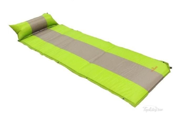 Коврик Woodland самонадувающийся Comfort mat+, с подушкой
