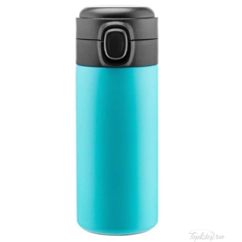 Термокружка Diolex DXMS-350-2 350 мл (с кнопкой - клапаном, мятная)