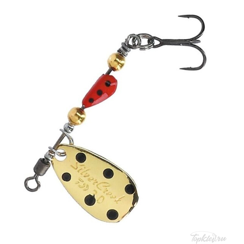 Блесна колеблющаяся Daiwa Silver Creek Spinner 3g #Ladybug