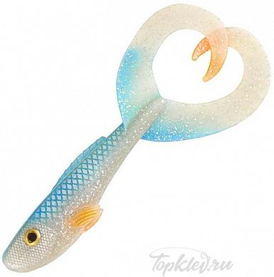 Приманка мягкая Abu Garcia Beast Twin Tail 21 см Blue Herring