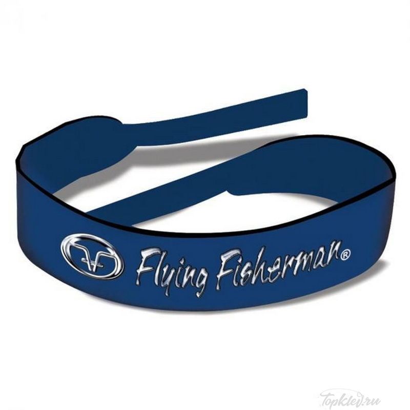 Страховочный шнурок Flying Fisherman 7635ROY Royal Blue Logo Neoprene Retainer