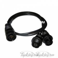 Кабель Humminbird разделитель SI для двух датчиков Solix 720104-1