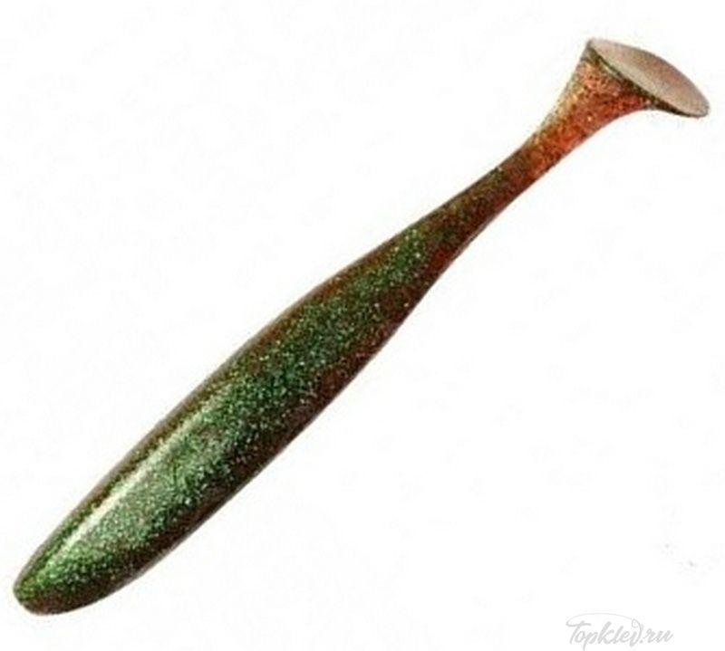Приманка силиконовая Keitech Easy Shiner 3" #302 Plum Green FLK.