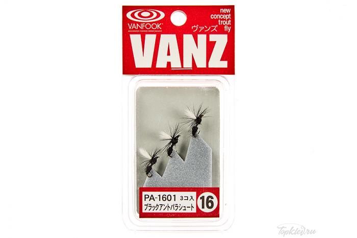 Набор Vanfook Parachute 1601 black ant