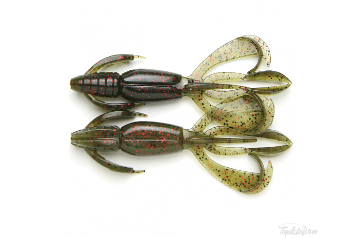 Приманка силиконовая Keitech Crazy Flapper 3.6" #208 Watermelon PP. Red