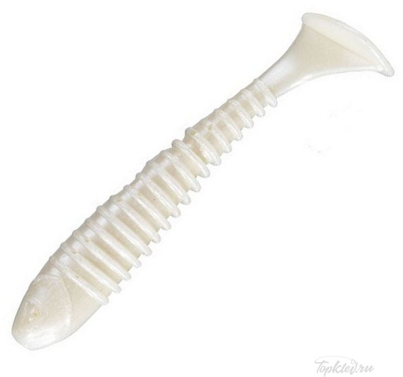 Приманка Berkley Flex Rib Shad 6.5cm (150шт) Pearl