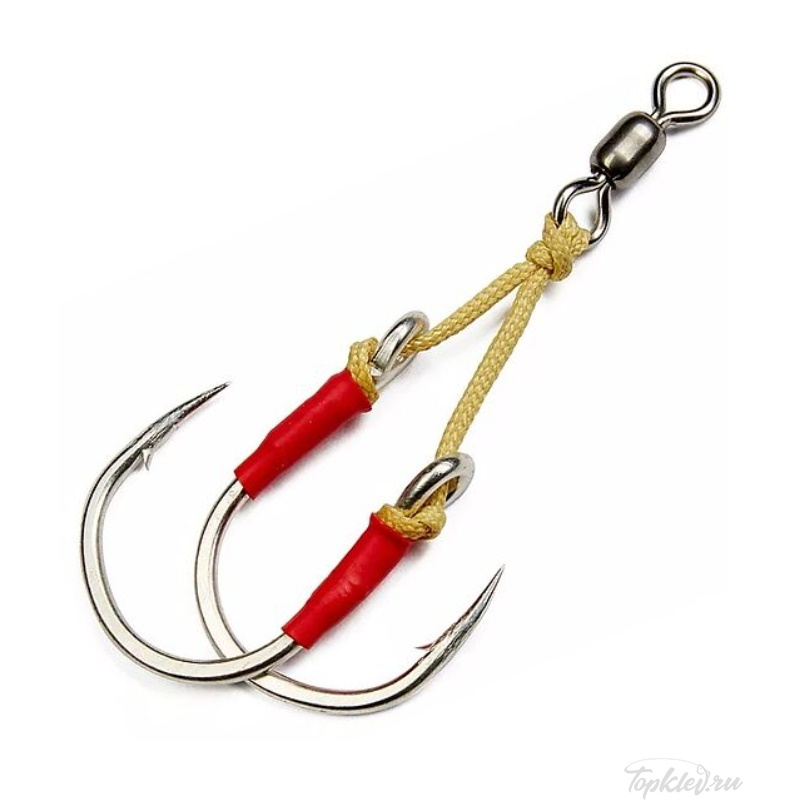 Крючки Higashi Twin Assist Hook HB-008 #7/0 (2шт)