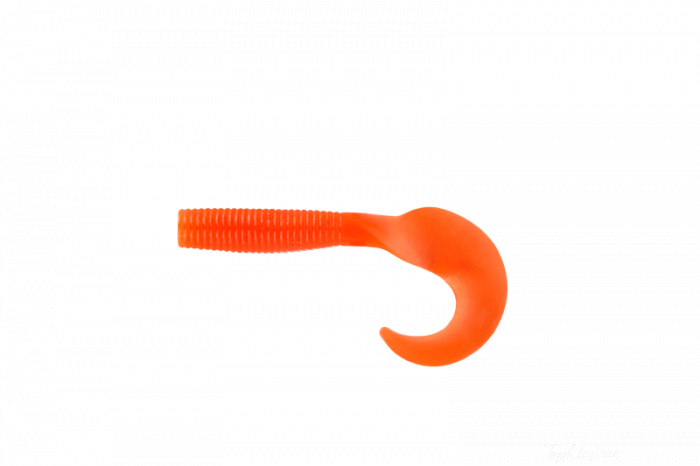 Приманка мягкая Allvega "Flutter Tail Grub" 3,5см 0,6г (15шт.) цвет crazy carrot