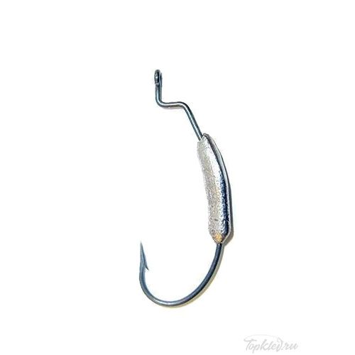 Крючок офсетный огруженный SFish (Eagle Claw 4/0) 10гр. (5шт)