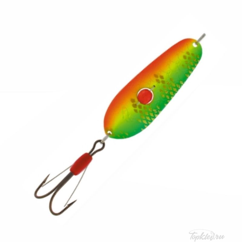 Блесна Kuusamo Rasanen 70/20 (бусинка, незацепляйка) G/GR/FYe/FR-C, UV