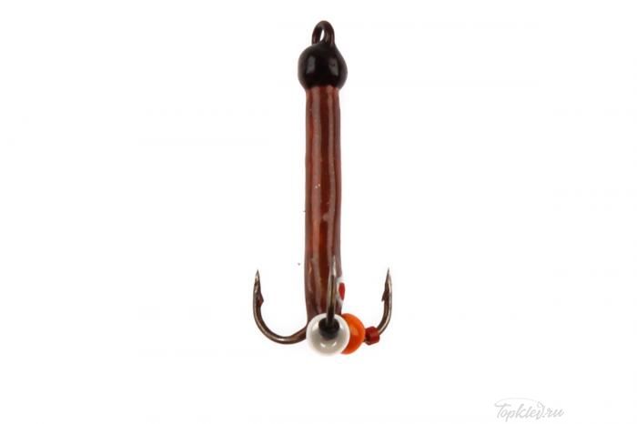 Мормышка От Андрея Черт "Спичка" №3 с головкой 2,5 см 1,4 гр (ЧСГ304)