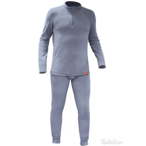Комплект термобелья Woodland "ThermoLine ZIP" (серый) р. M