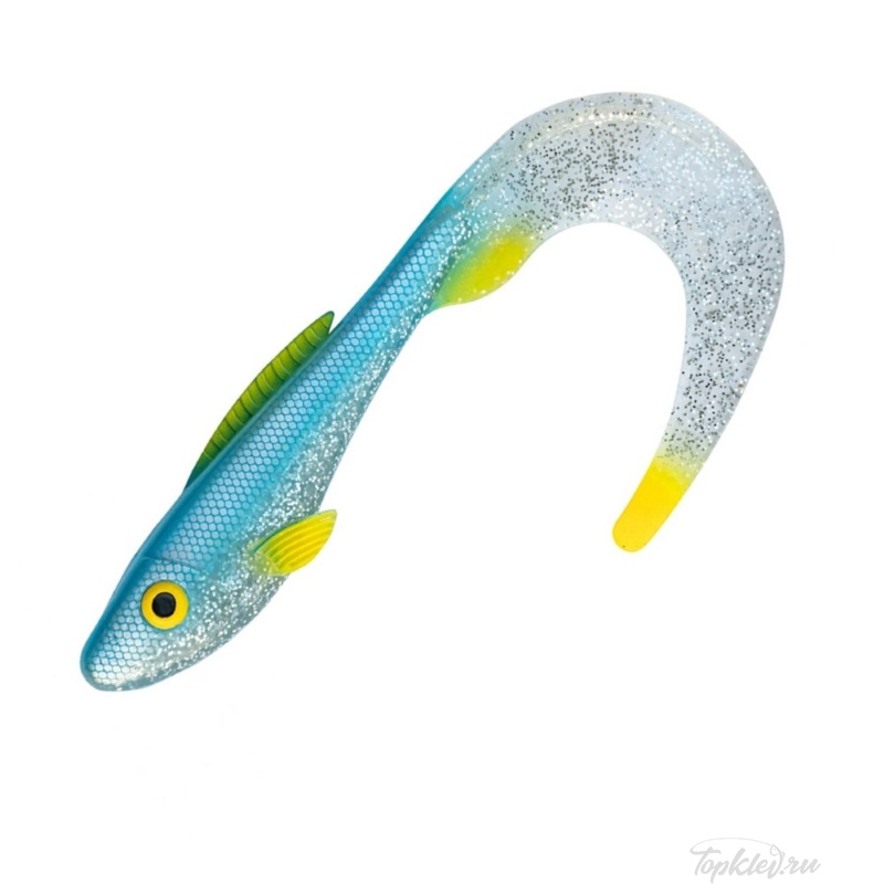 Приманка мягкая Abu Garcia Beast Curl Tail 210mm Blue Lagoon