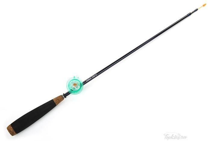 Удилище зимнее Higashi Chika R 105 blue cham #2 + Higashi Plastic Reel 30