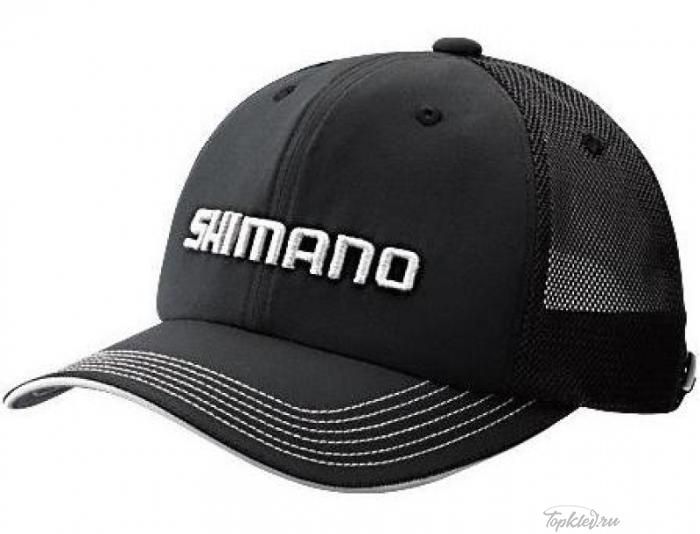 Кепка Shimano Basic Half Mesh Cap CA-032N черный