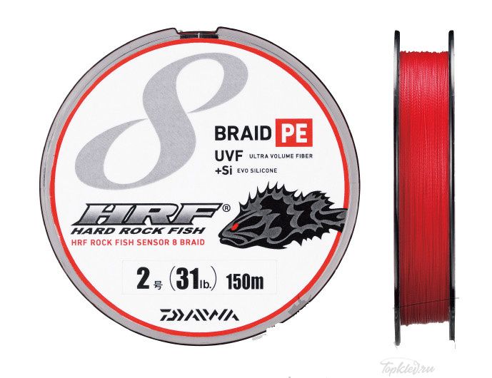 Шнур плетеный PE DAIWA - UVF HRF Sensor X8 #1.5 200m