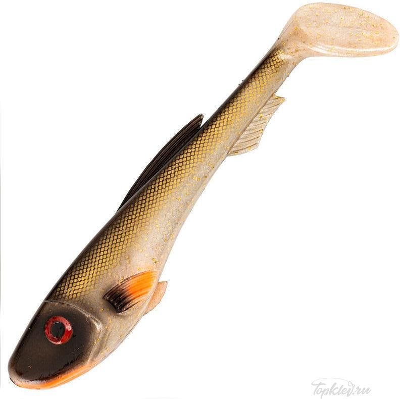 Приманка мягкая Abu Garcia Beast Paddle Tail 21 см Golden Roach