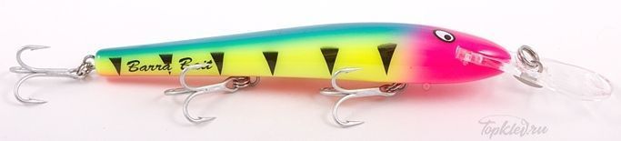 Воблер Gillies KILLALURE 6 BARRA BAIT +12 / K612BB63 Chart/Pink Head