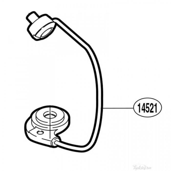 Запасная часть для катушки Shimano BAIL ASSEMBLY дуга лесоукладывателя (RD14521)