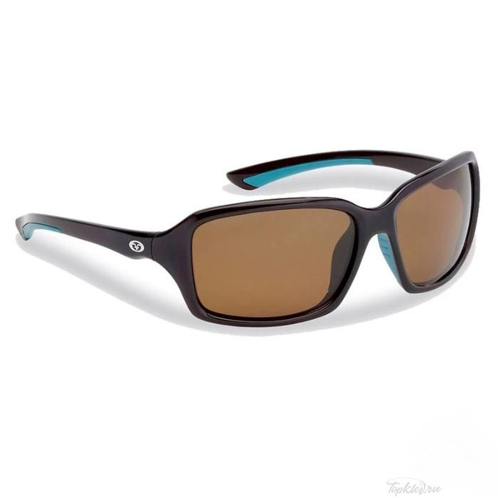 Очки Flying Fisherman 7711CA Kili, Brown-Teal, Amber