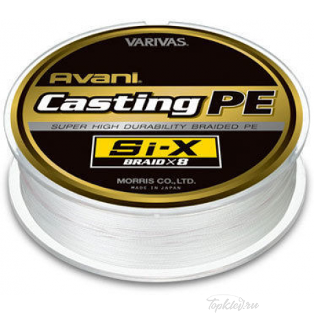 Шнур плетёный Varivas PE8 Avani Casting PE Si-X 300m #12 160LB