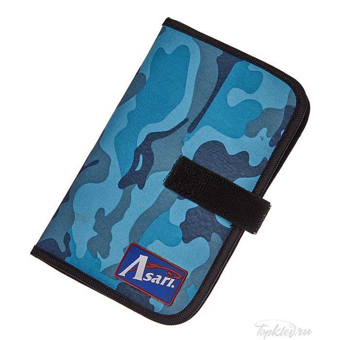 Органайзер Asari Micro Jigging Bag Double #123 blue camouflage