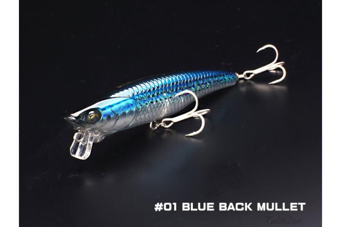 Воблер Little Jack Borabress 80mm #01 blue back mullet