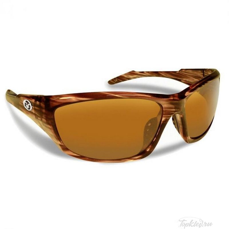 Очки Flying Fisherman 7317WA St. Croix, Brown Walnut, Amber