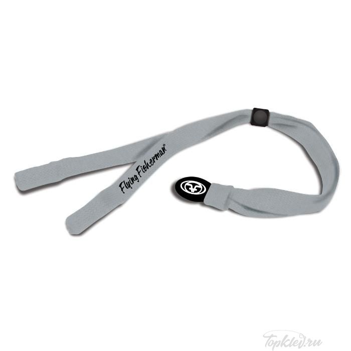 Страховочный шнурок Flying Fisherman 7655B Cloth Retainer Oyster Grey