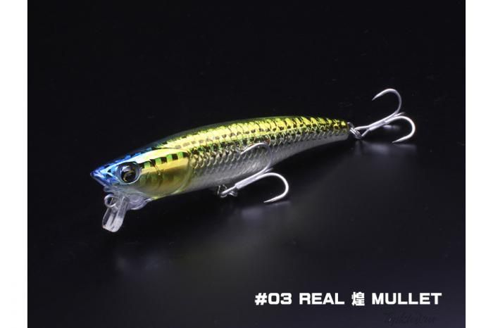 Воблер Little Jack Borabress 80mm #03 real glitter mullet