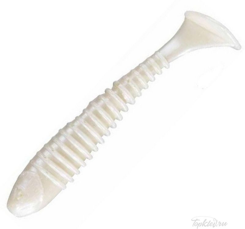 Приманка Berkley Flex Rib Shad 9cm (75шт) Pearl