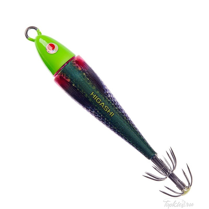 Кальмарница Higashi Squid Cloth Sinker 80гр #02 Green Mullet