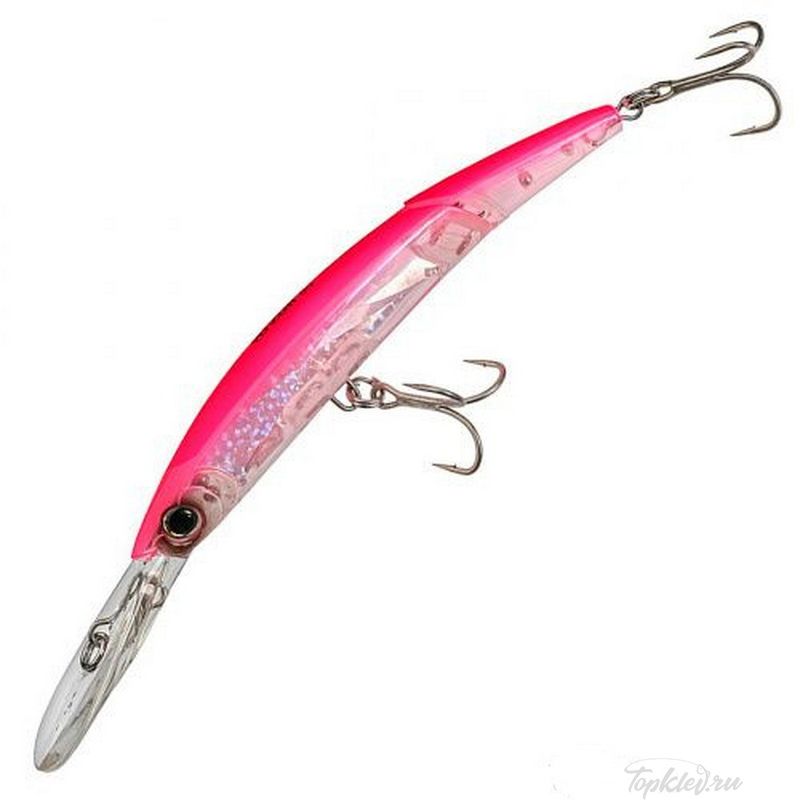 Воблер Yo-Zuri F1155-PK CRYSTAL 3D MINNOW DEEP DIVER JOINTED 130F