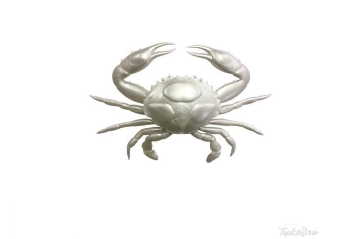 Приманка Nikko Super Crab 6 #CO1 Pearl White