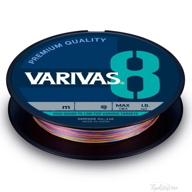 Шнур плетёный Varivas PE 8 Marking 5Color 150m (#1.5) 31lb 14кг Шнур плетёный Varivas PE 8 Marking 5Color 150m (#1.5) 31lb 14кг