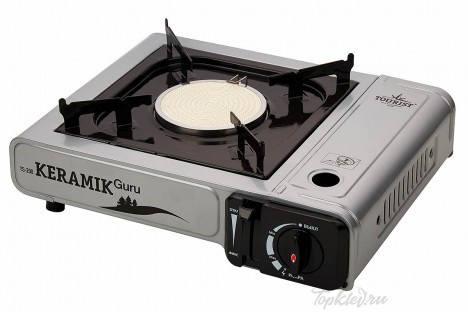 Плита газовая портативная Tourist KERAMIK GURU (TS-200) - керамическая