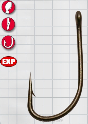 Крючок Gamakatsu LS-1063B Ring Eye Serie №12 (14шт.)