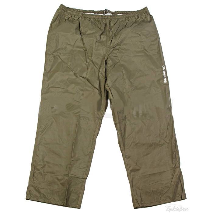 Брюки Shimano DS Basic Bib Хаки/Красные RA-02PQ XL