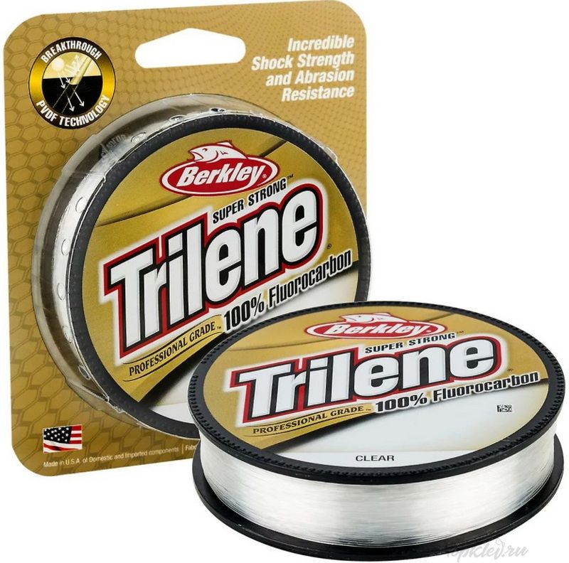 Флюорокарбон Berkley Trilene 100% FluoroCarbon Clear 25m 0.32mm 8kg