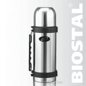 Термос Biostal NY-1200-2 1,2л (узкое горло, ручка)