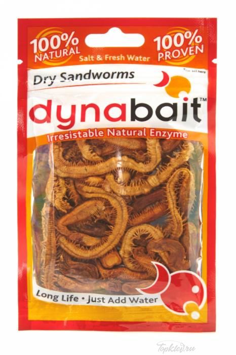 Наживка Dynabait Solid Blue Dry Sandworms