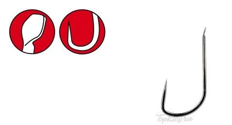 Крючок Gamakatsu G-BL GAMA BLACK №20 (15 шт.)