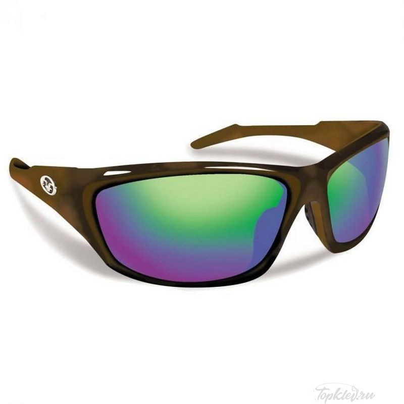 Очки Flying Fisherman 7317TAG St. Croix, Tortoise, Amber/Green Mirror
