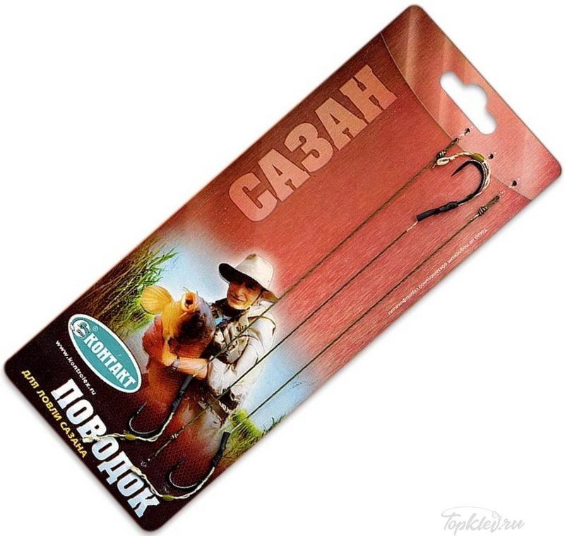 Поводок Контакт для ловли сазана
